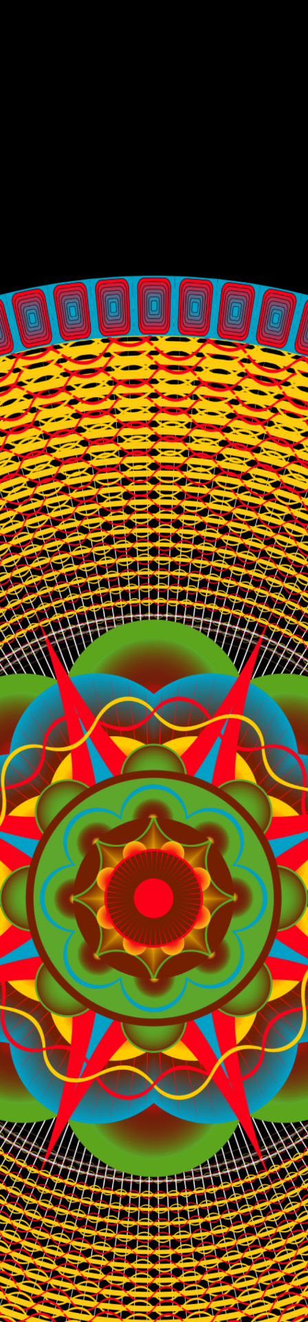 Vector artwork — Chromatic Bloom (Skate 06)