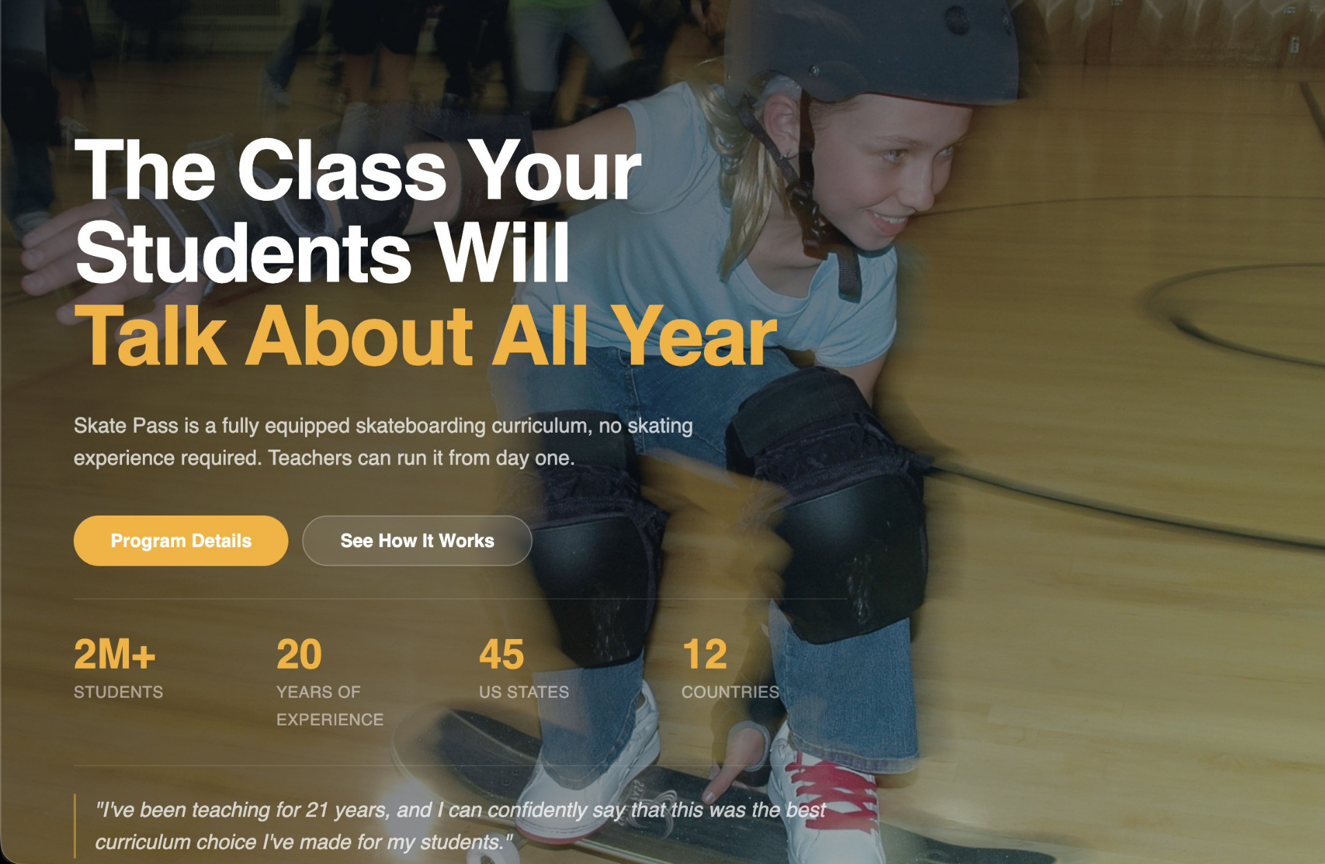 Skate Pass — The Class Your Students Will Talk About All Year