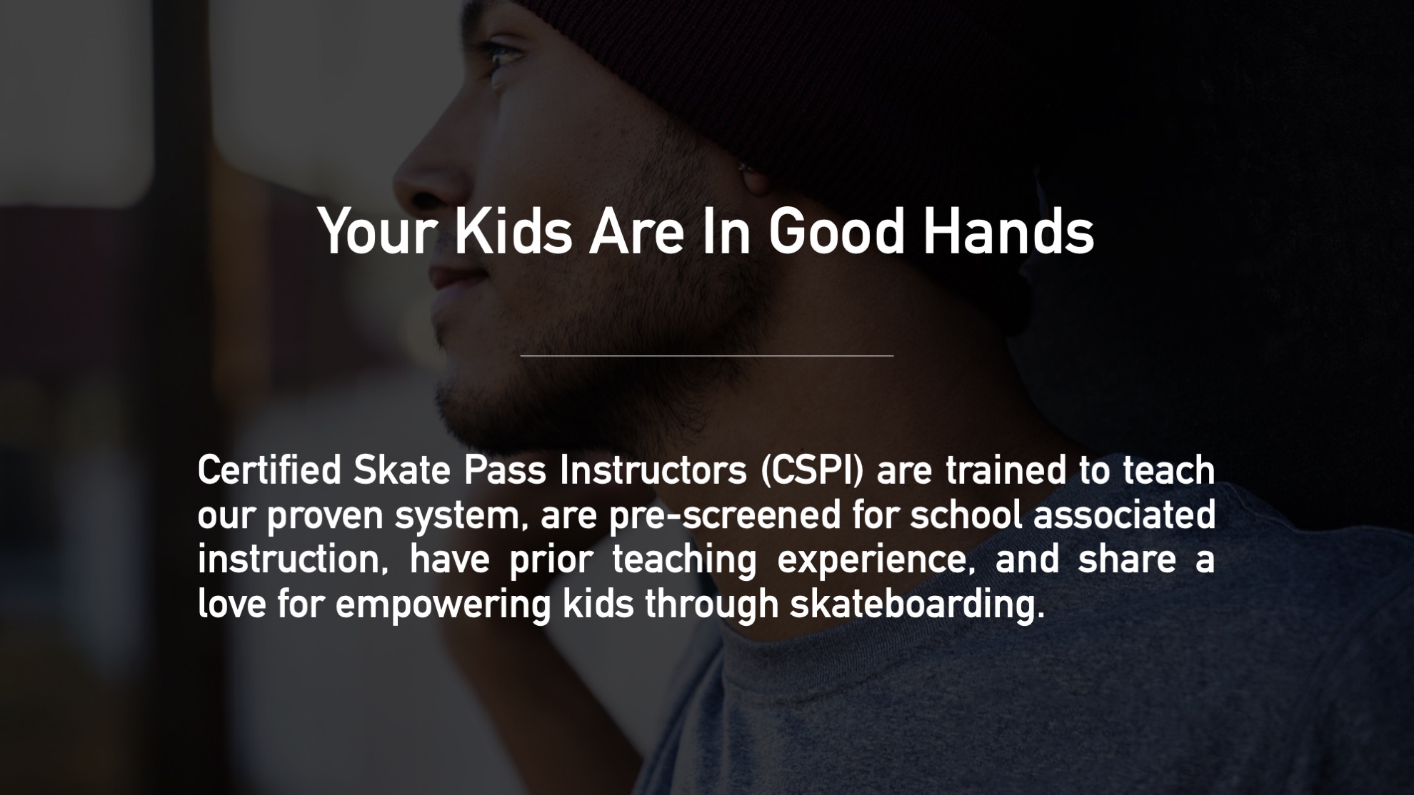 Skate Pass — Your Kids Are In Good Hands