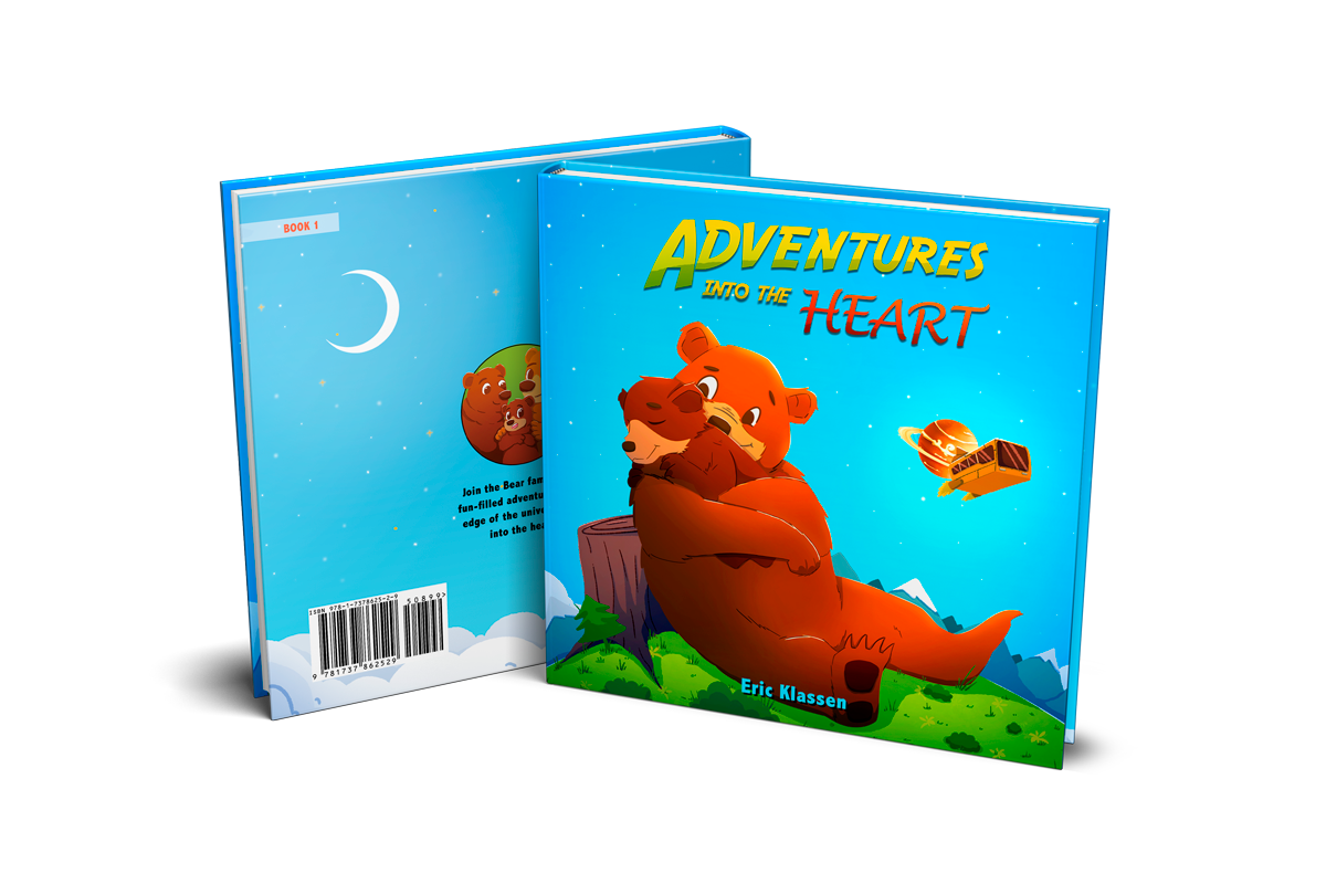 Adventures Into the Heart — Book 1 cover mockup