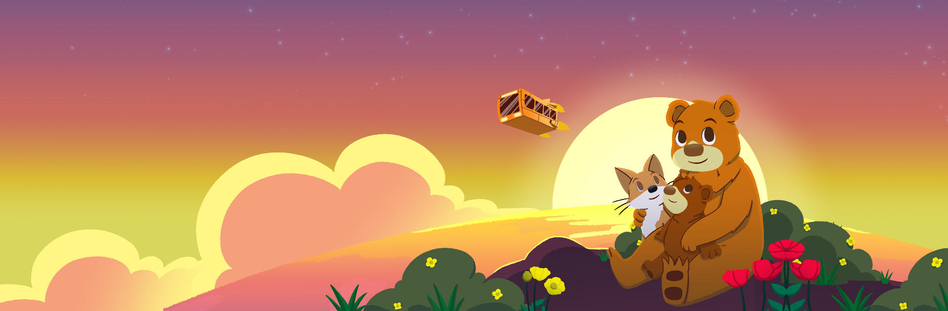 Adventures Into the Heart — Sunset Scene
