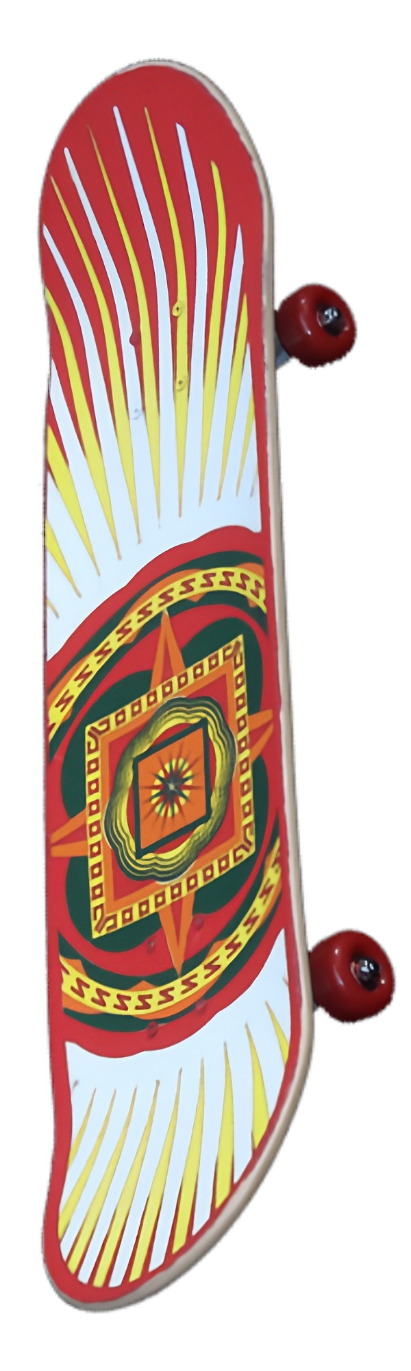 Skate 01 — laser-cut grip-tape deck